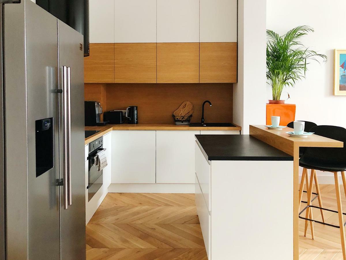Tcf Home - Big Apartment With Free Garage Краков Экстерьер фото